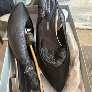 Rockport Women's Black Leather Heels